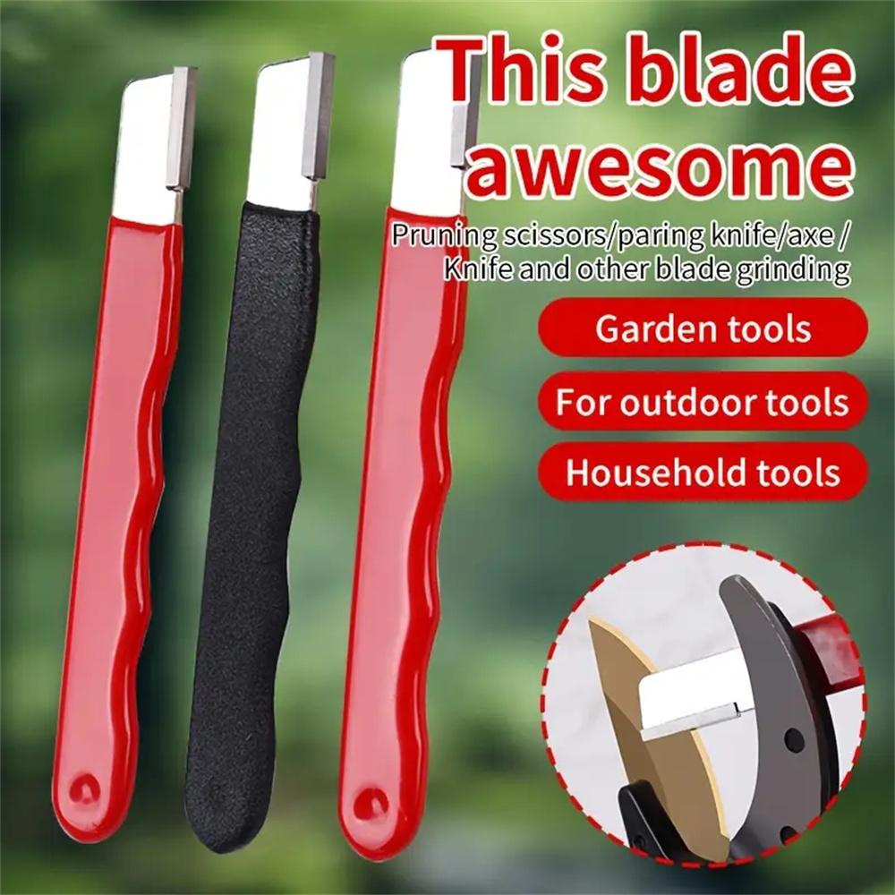 Professional Precision Sharpener for Knives Scissors Tungsten Steel Multi-Purpose Sharpening Stones Fits All Blades Garden Tool