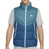 Nike Down Vests Men's Blue Stand Collar Moderate Other DD6818-415