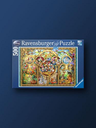 Disney Family 500-Piece Ravensburger Jigsaw Puzzle