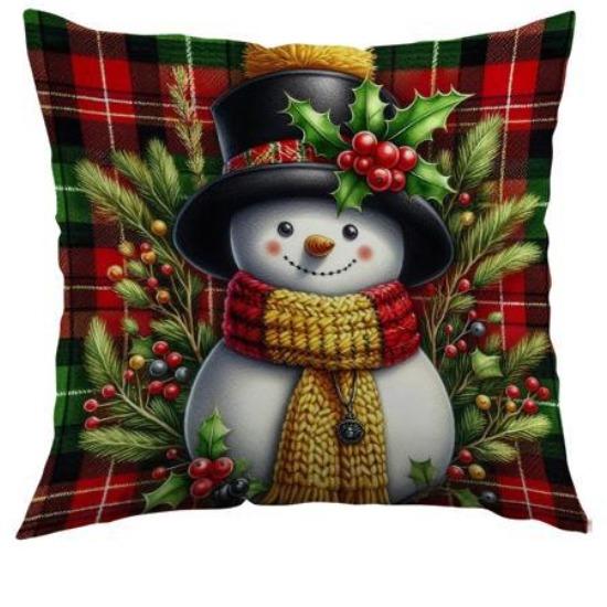 

Новая Рождественская наволочка Санта Клаус Мультяшная Полиэстер Принт Домашний Праздничный Декор Наволочка 45*45cm