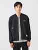 Beams Heart Men's Printed Cardboard MA-1 Sweatshirt (Moisture-Wicking, Quick-Drying, and Pill-Resistant), Black, Size M
