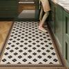 American Retro Carpets for Living Room Home Washable Kitchen Special Floor Mat Large Area Anti-fouling Carpet Pvc Leather Rug
