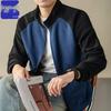 2025 Winter Men's Color Block Jacket - Warm, Fashionable, High-Quality Casual Coat Bestseller