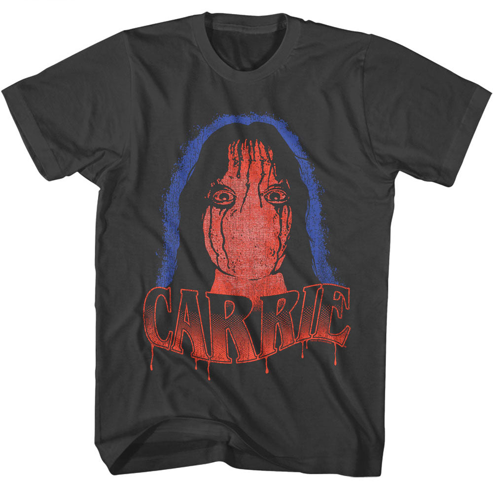 Carrie 1976 Stephen King Classic Horror Prom Movie Retro Streetwear Cotton Oversized Short Sle