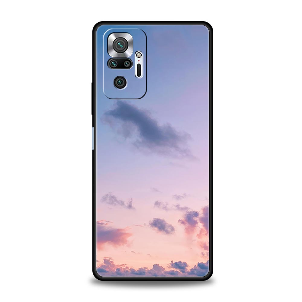Cloud Summer Sunset Glow Phone Case For Xiaomi Redmi Note 15 14 13 12 5G 11 10 Pro Plus 4G 9S 14C 13C 12C 10C Soft TPU Cover