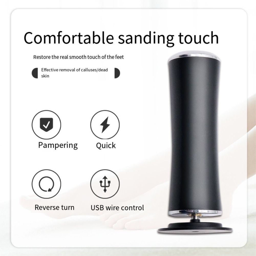 Scrubber Foot Grinder Electric Pedicure Tools Foot Exfoliator File Foot File Cuticle Callus Remover