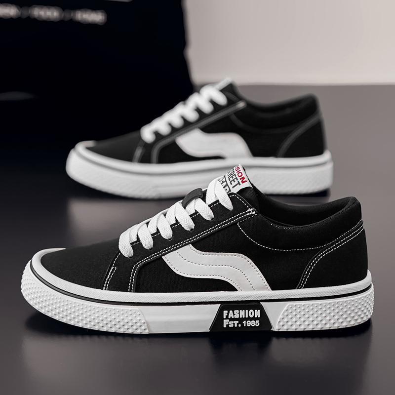 Spring Vintage Board Shoes New Breathable Canva Shoes Mens Trendy Casual Shoes Mens Skateboard Shoes Men
