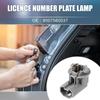 License Number Plate Lamp Light Socket Number Plate Lamp Light Socket for Lexus RX350 2004-2010 Plastic Gray