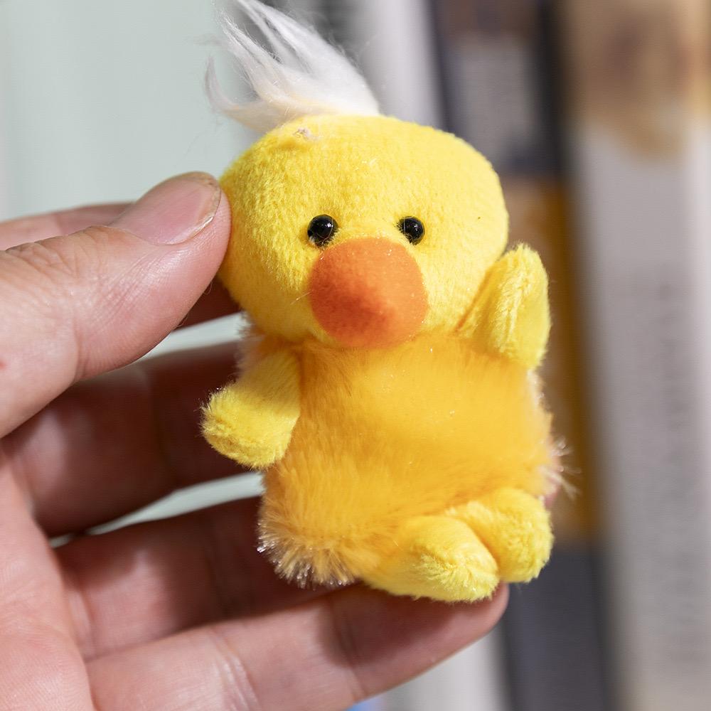 24Pcs Cartoon Mini Animal Plush Toys Children Favor Doll Kawaii Keychain For Kid Birthday Christmas Party Gifts