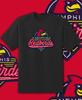 Memphis Redbirds Milb Team Logo 100% Cotton T-shirt Mens Tees Top Youth M - Adult 6XL Fast Ship!