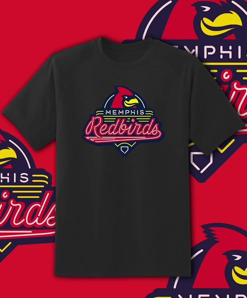 Memphis Redbirds Milb Team Logo T Shirt Youth M - Adult 6XL Fast Ship! 2XL