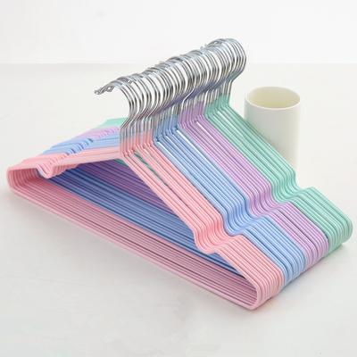 Dipping Hanger Metal Clothes Hanging Clothes Support Adult Children Drying Hanger Household Seamless Hanging Hanger Storage