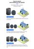 Wireless Waterproof Dog Training Doorbell with Touch Button, 60 Melodies, 5 Volume Levels, 1 Receiver + 2 Transmitters