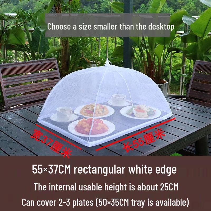 Прозрачная антимоскитная крышка для еды (коммерческая)