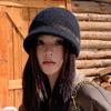 Autumn and Winter Mother Hat Women's Warm Duck Tongue Wool Hat Fashion Casual Cold Ear Hat