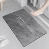 Non-slip Quick-dry Diatom Mud Marble Bathroom Floor Mat