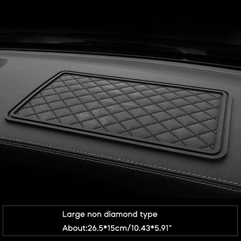 Universelles Anti-Rutsch-Klebepad für Auto-Armaturenbrett, Handyhalter-Matte, Anti-Rutsch-Kristall-Strassstein-Matte, Innenzubehör