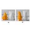 Nonstick Silicone Pumpkin Gnome Mold Figures Moulds Perfect for Crafting Enthusiasts Making Candle Soaps or Ice Cubes