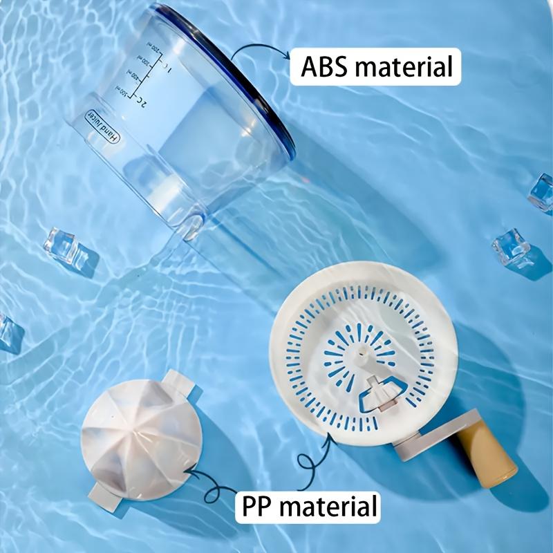 [1pc Manual Juicer] 1pc Manual Juicer with Built-in Measuring | Multifunctional Manual Hand Squeezer for Lemons, Limes,Orange,for Home,Kitchen Gadgets