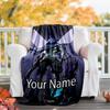 Custom Name Valorant Theme Printed Blanket - Perfect for Couch, Bed, Travel & Outdoor Use | Machine Washable, Cozy & Durable.