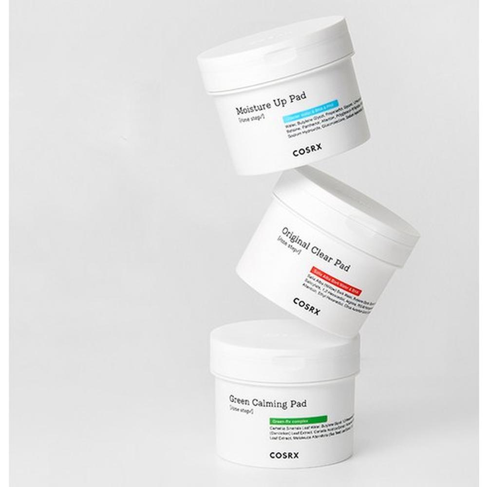 COSRX One Step Green Calming Pad 140ml (70 pads), Korean