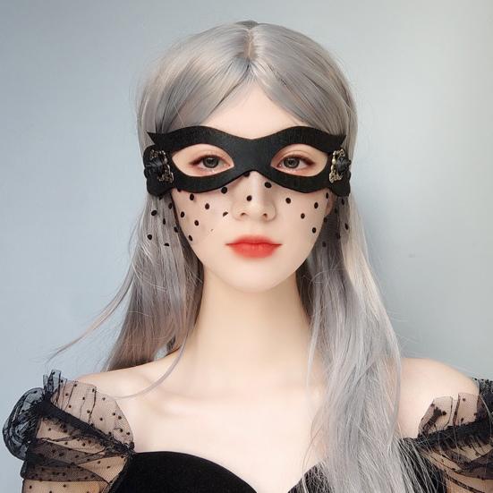 Sexy Ball Lady Eye Dot Print Adjustable Decorative Glasses