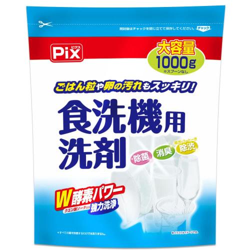 

Lion Chemical PIX Dishwasher Detergent, Large Capacity, 1000g