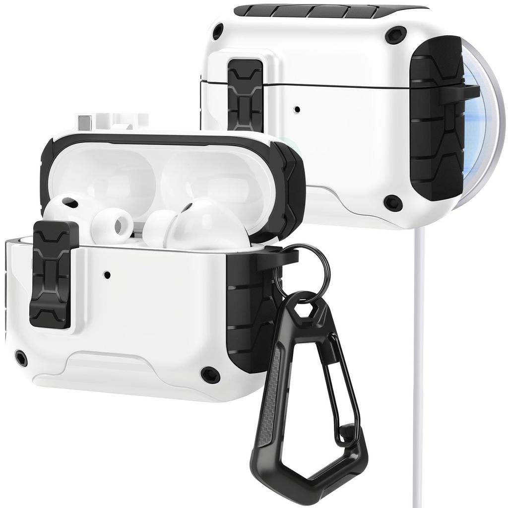 HITZEE AirPods Pro 3 Compatible Compatible with AirPods Pro 3rd Generation Magnetic with Phone MagSafe Case, (2025), Auto-Lock, Stand, Cover,