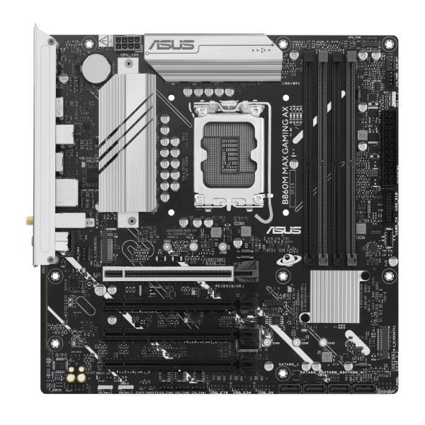 Asus Motherboard B860m Max Gaming Ax B860 Lga 1851 Ddr5 Micro-Atx Wifi 6 Pcie 5.0 2.5Gbe M.2 Raid - Bild 6