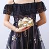 Pailletten-Clutch mit Eisen-Schnalle für Damen - Abend-Handtasche