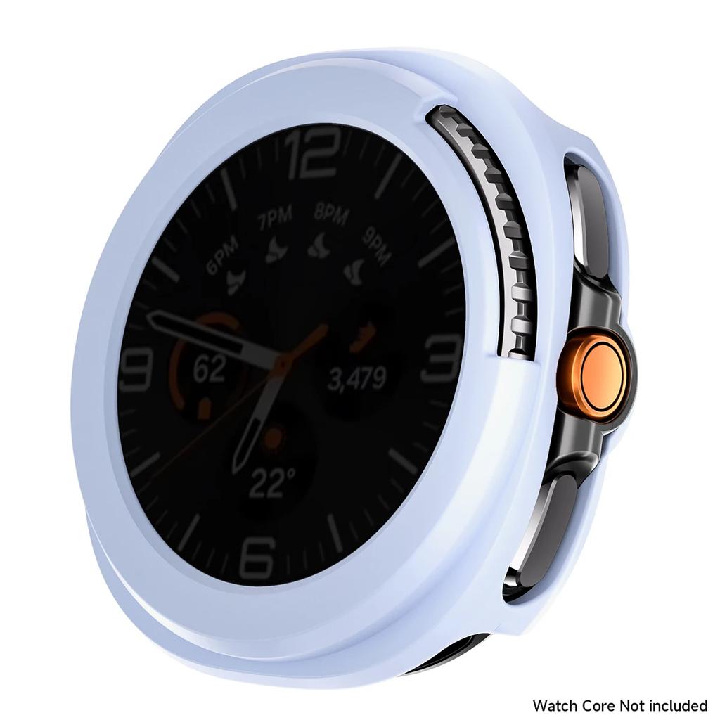 PC-fodral+Glas Sekretessfilm Fodral För Samsung Galaxy watch 8 Classic Tillbehör Skärmskydd Stötfångare Skyddande Hölje Klocka 8