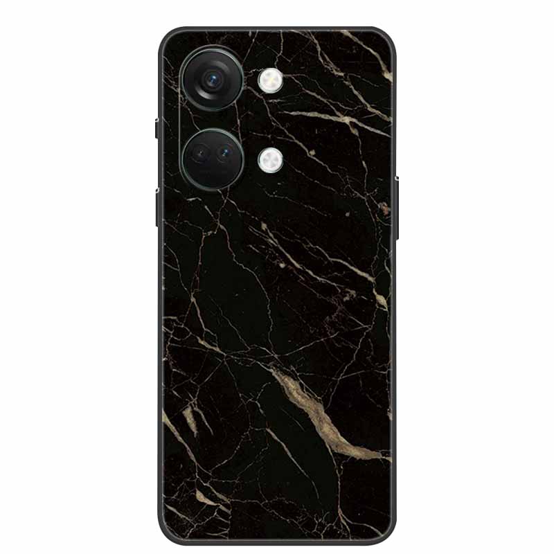 For One Plus Nord3 5G Case Silicone Painted Soft Protective Covers for OnePlus Nord 3 5G Phone Cases 1+ Nord3 TPU Coques Marble
