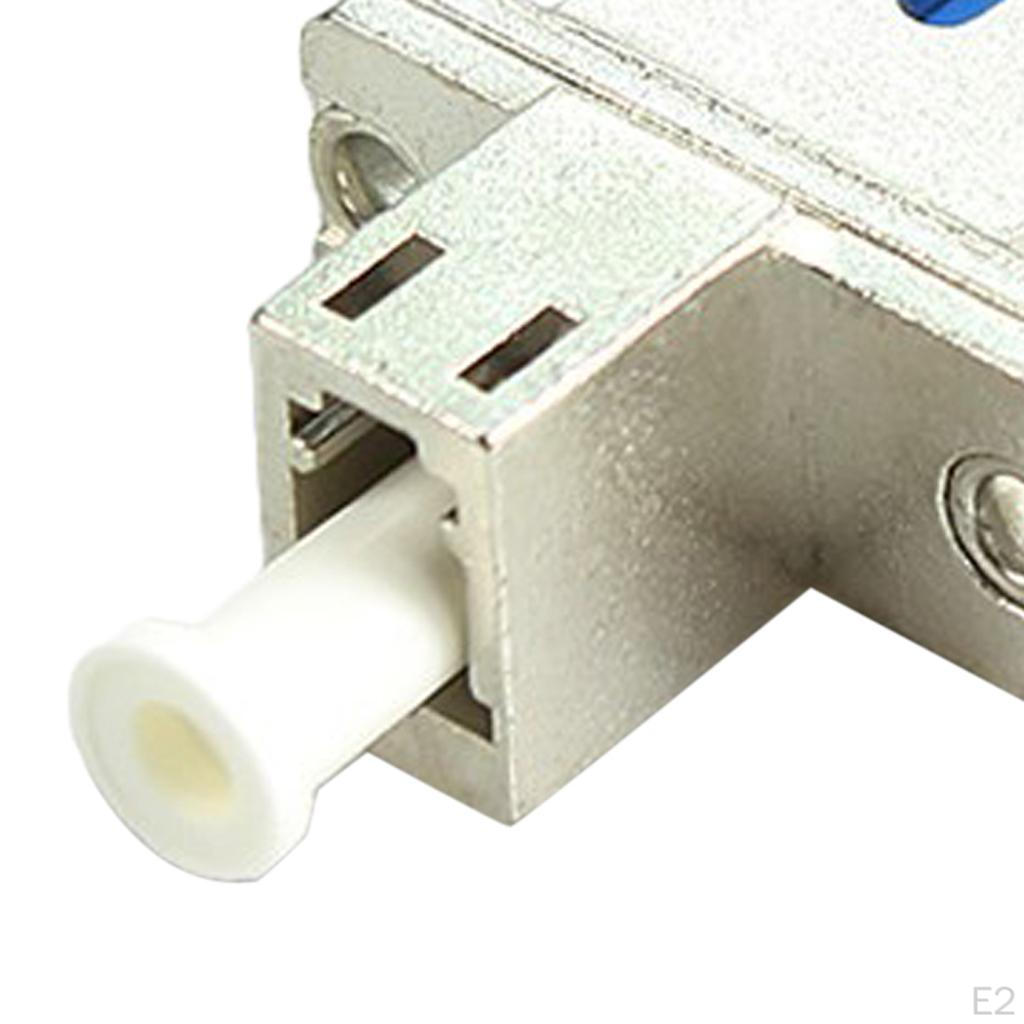 SC to LC Single Mode Metal Housing Fiber Optic Adapter Flange Coupler