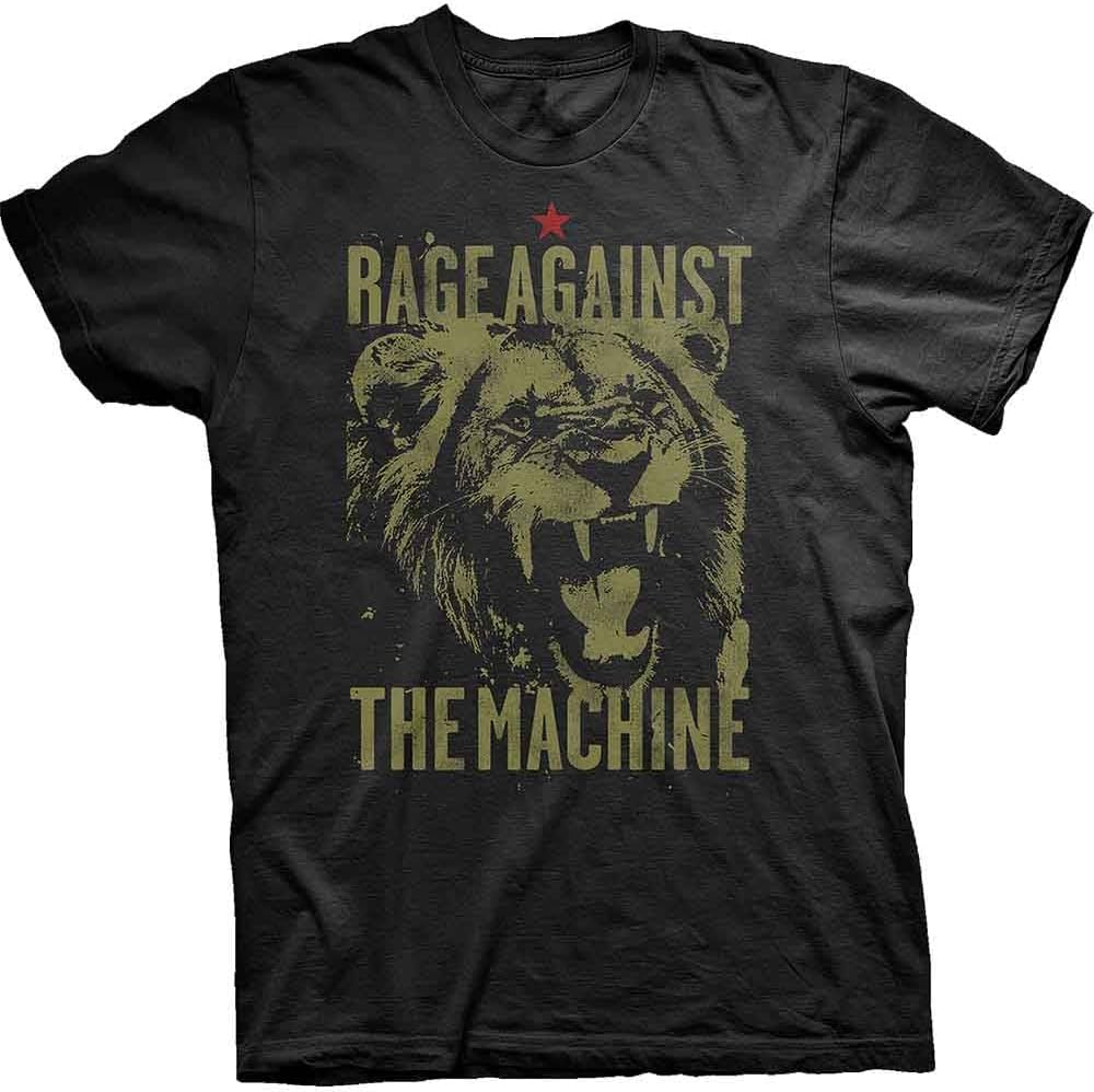 Rage Against The Machine Men s Pride Slim Fit T-Shirt Black S