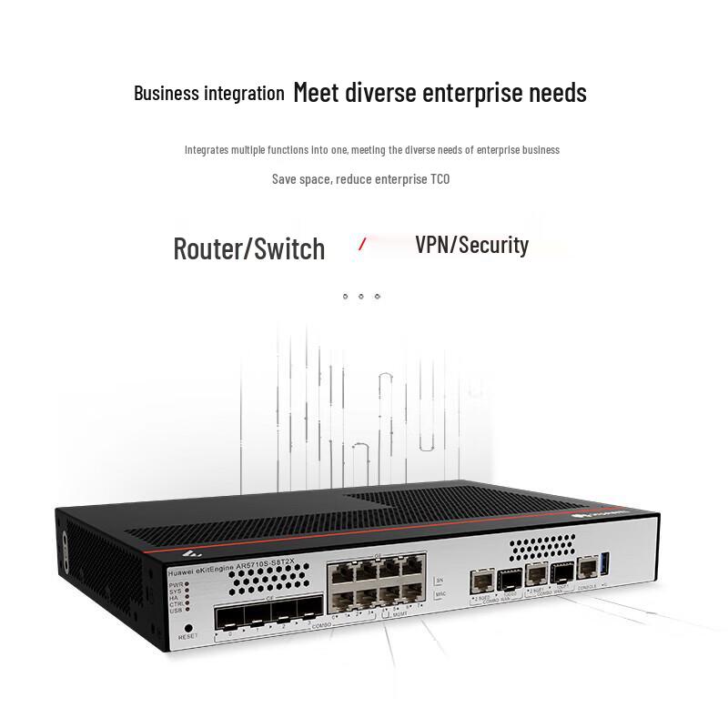 Huawei Kunling AR5710S-S8T2X Enterprise Gigabit Router