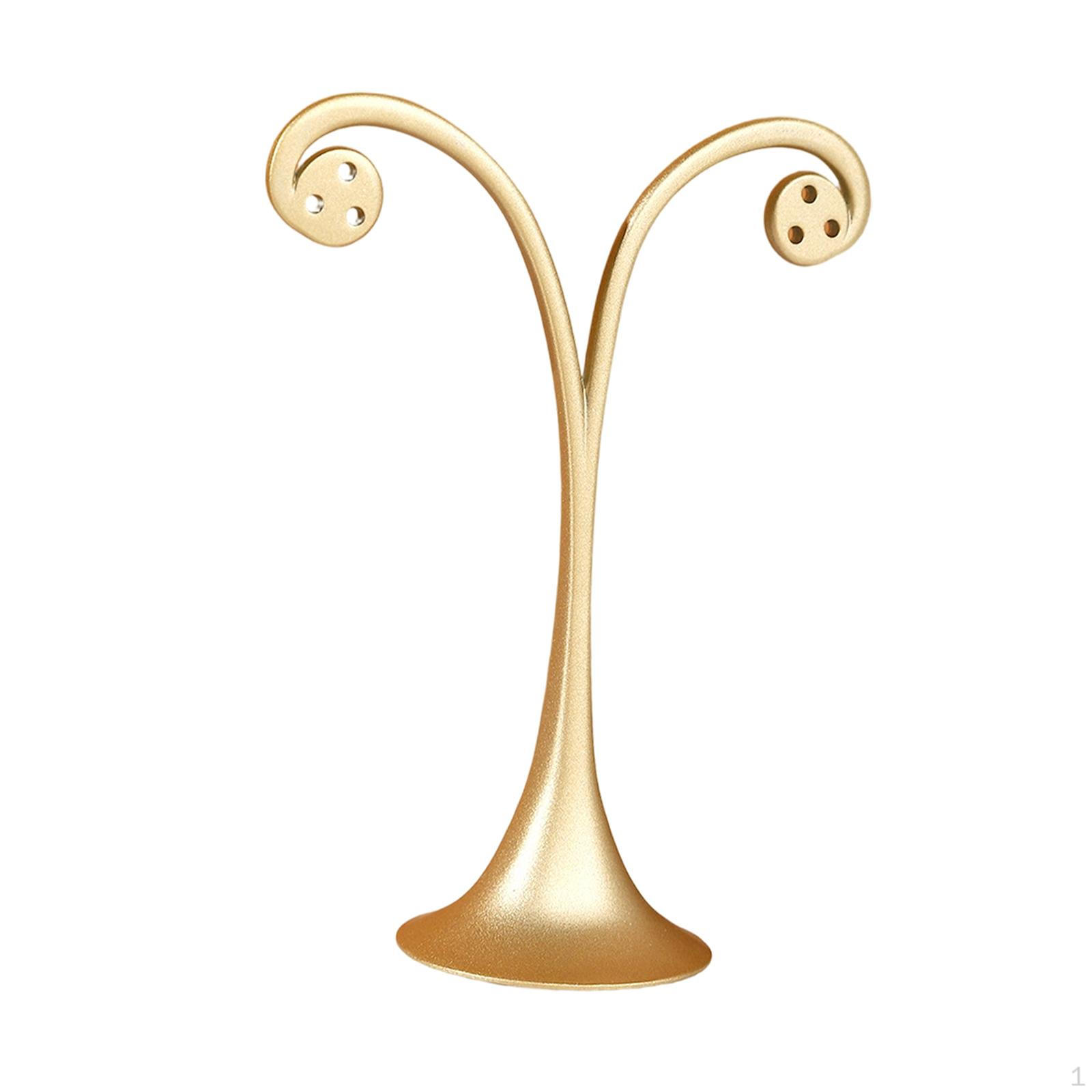 

Earring Display Stand, Ideal for Shop , Showrooms, And Shows. Jewelry Storage золотой