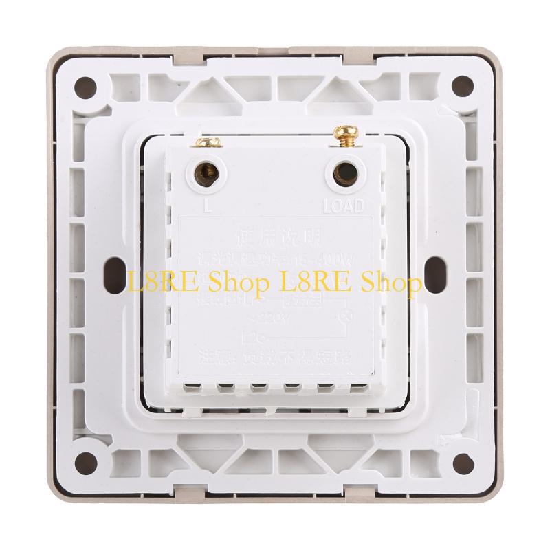 L8RE 220V Ceiling Fan Speed Control Switch Wall Button Dimmer Switch Stepless Speed