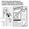 ANEX AOA-19S2 Offset Adapter 19mm Multi Socket Set H10-H21 Tight Space Nut Driver Tool Kit with Case Made In Japan