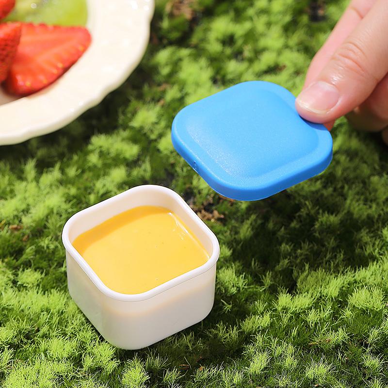 1Pcs Mini Plastic Sauce Bottle Seasoning Box Salad Dressing Containers For Outdoor Barbecue Bento Lunch Box Accessories