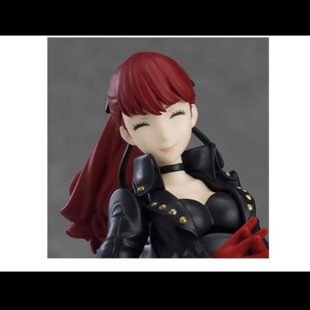 [USED] Anonymous Shipping: Figma Violet with Closed Eyes and a Smiling Face (Persona 5 Official Bonus Only)