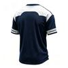 Men's Casual Short Sleeve Tee with Letter Graphic