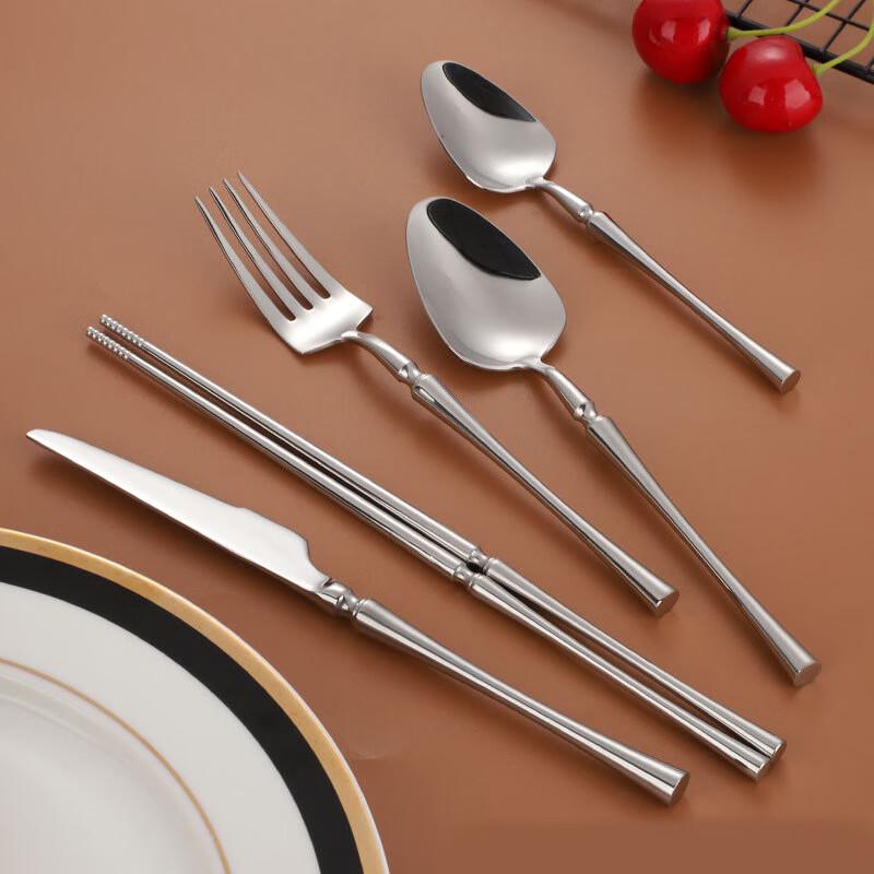 Stainless Steel Western Dinner Fork Set