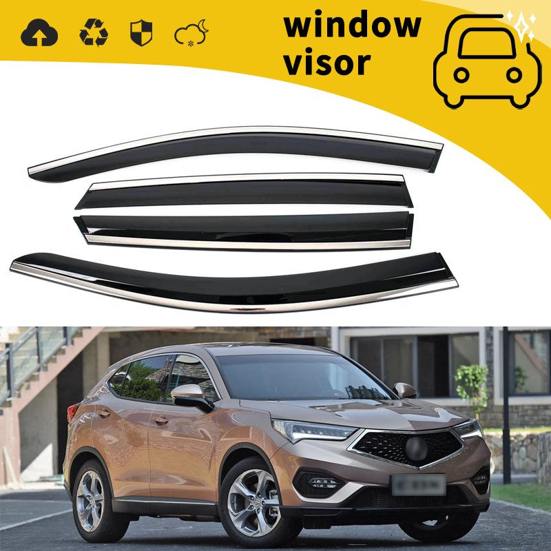 Car Door Visors for 10-18 Acura Models: TL, MDX, RDX, CDX, RLX, ILX, TLX