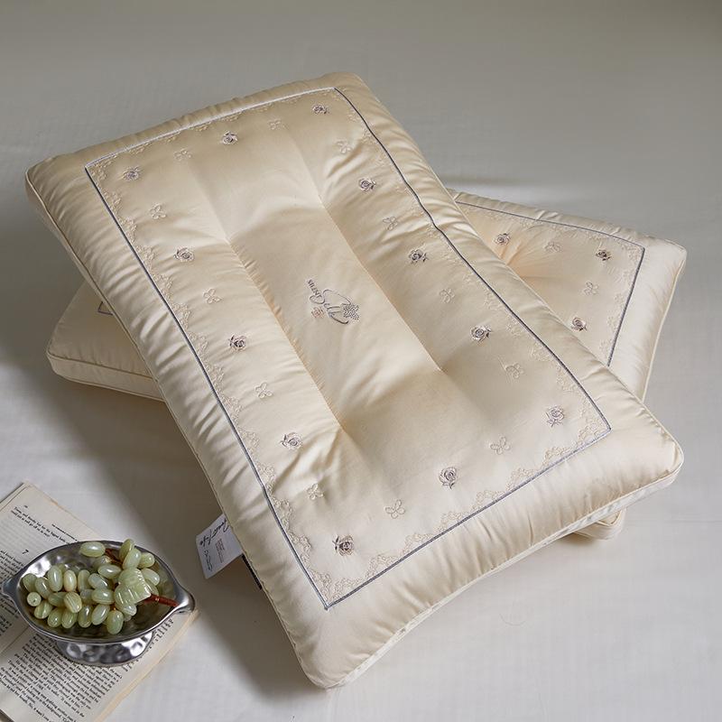 Silk Neck Support Pillow - Skin-Friendly, Soft Satin for Adults