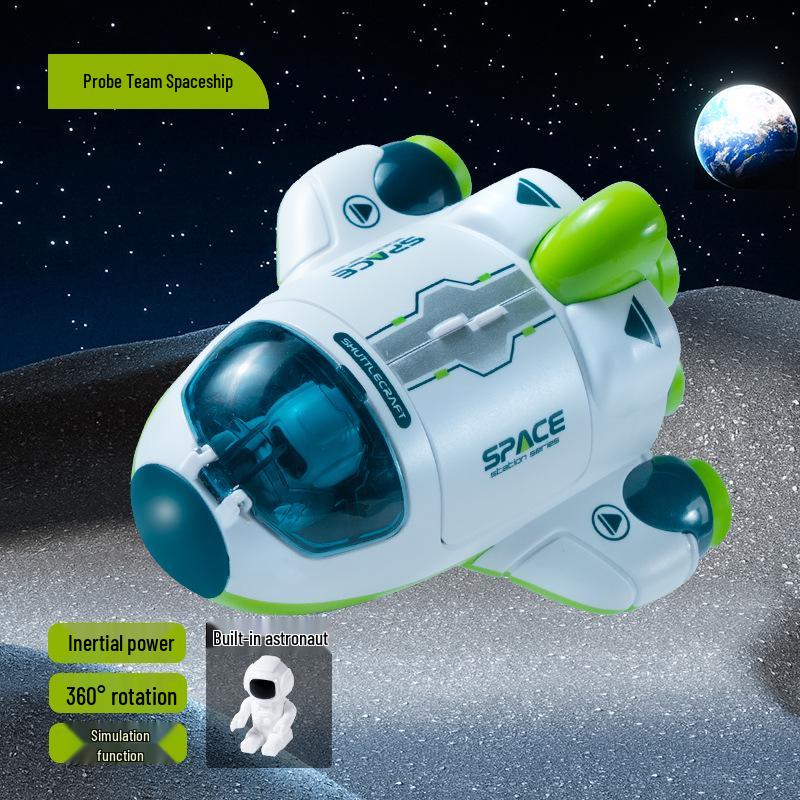 Space Exploration Rocket Rover with Astronaut & Spaceship Toy for Kids