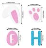 1/3/5PCS New Easter Decoration Banner Easter Pulling Flag Happy Easter Rabbit Party Background Decoration Pulling Flag