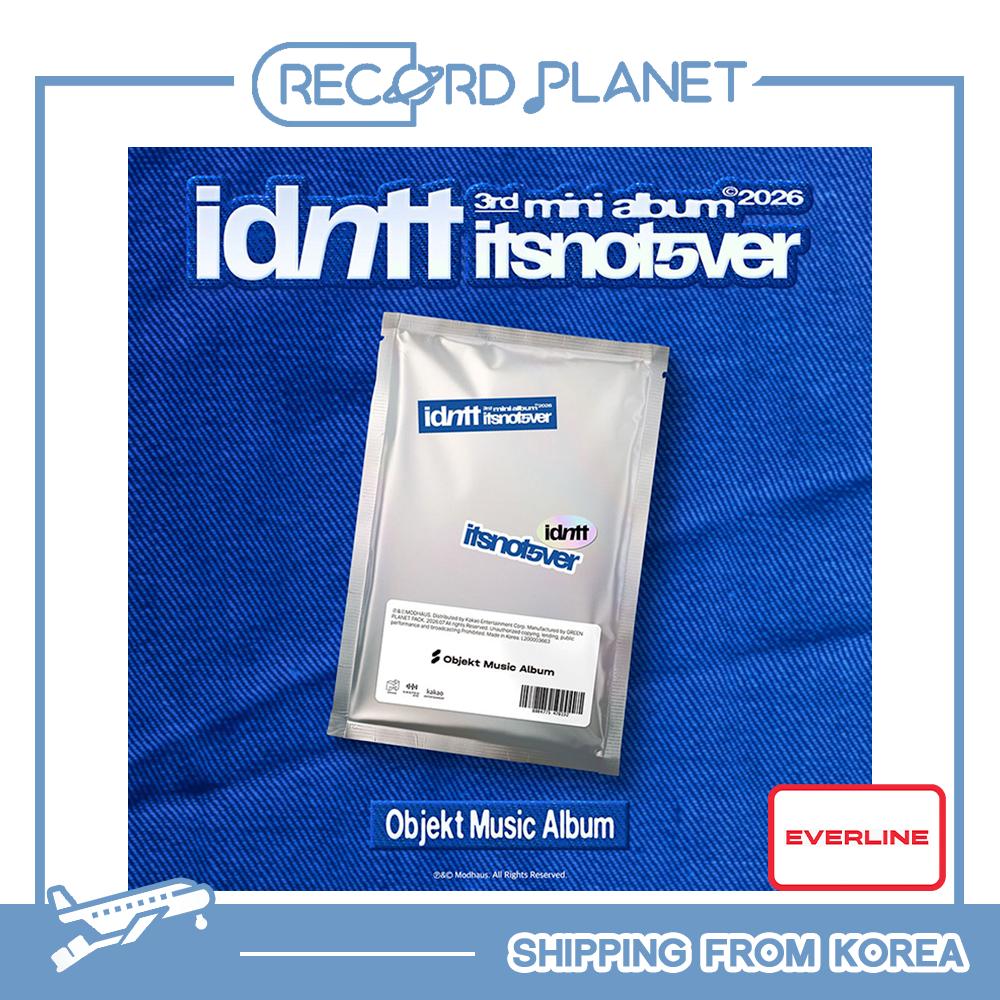 [Предзаказ] idntt [itsnotover] (Музыкальный альбом Objekt) [POB] Everline