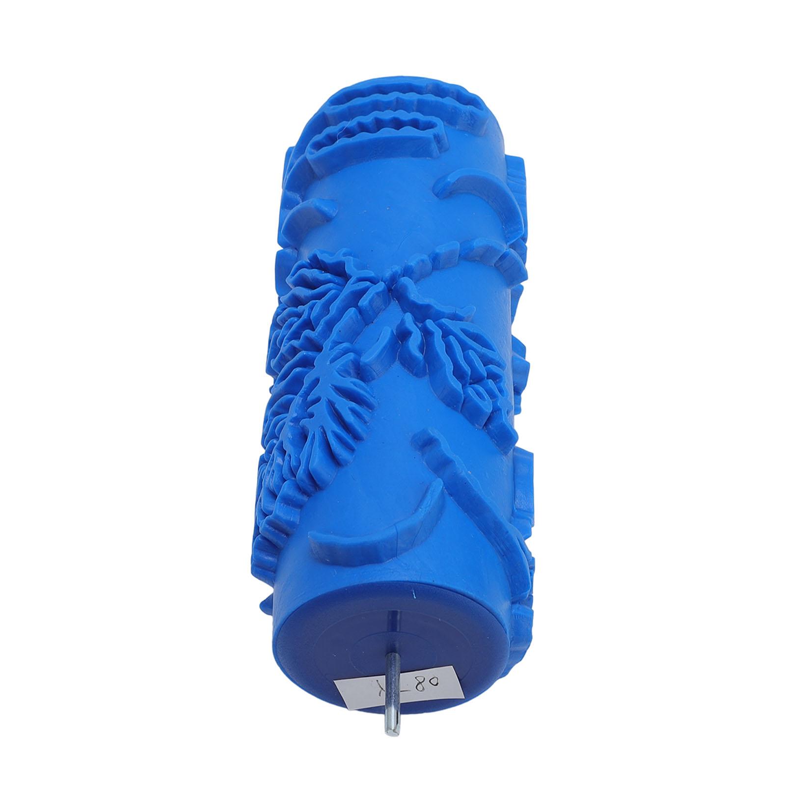 

5-дюймовый малярный валик, текстурный резиновый валик для тиснения для покраски домашней мебели, обоев, стен