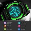 Armbanduhr Jungen Digitaluhr Jungen Sportuhr Outdoor Multifunktional 50m Wasserdicht Alarm Datum Tagesanzeige Dualzeit LED Analoganzeige Kinder