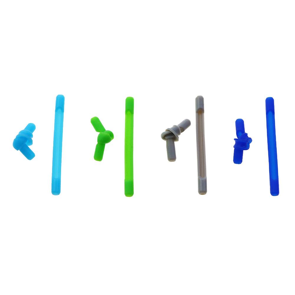 Mundo de Silicona Cubierta Antideslizante para Patillas de Gafas de Silicona Accesorios para Gafas Gancho de Oreja Antideslizante para Gafas Soporte para Punta de Patilla